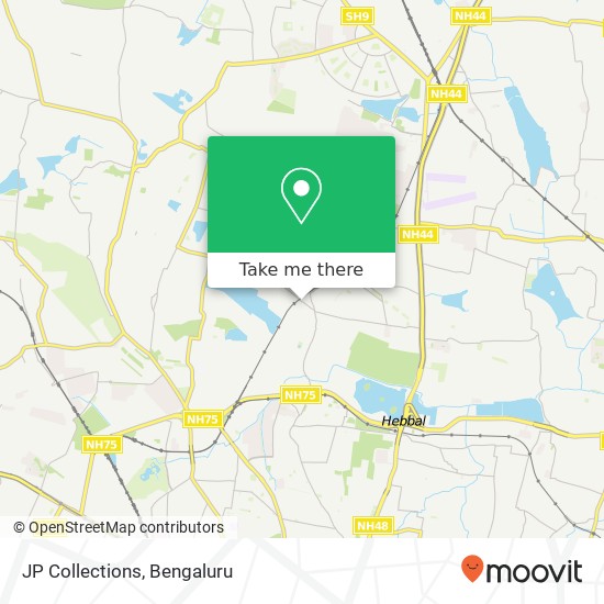 JP Collections, Kodigehalli Main Road Bengaluru KA map