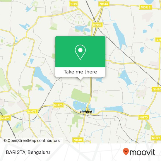 BARISTA, 15th Cross Road Bengaluru 560092 KA map