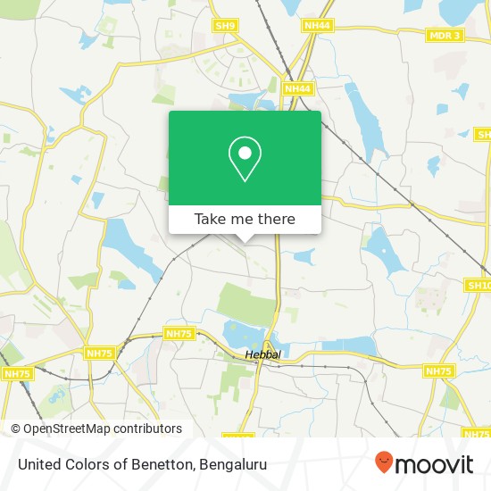 United Colors of Benetton, 20th Main Road Bengaluru 560092 KA map