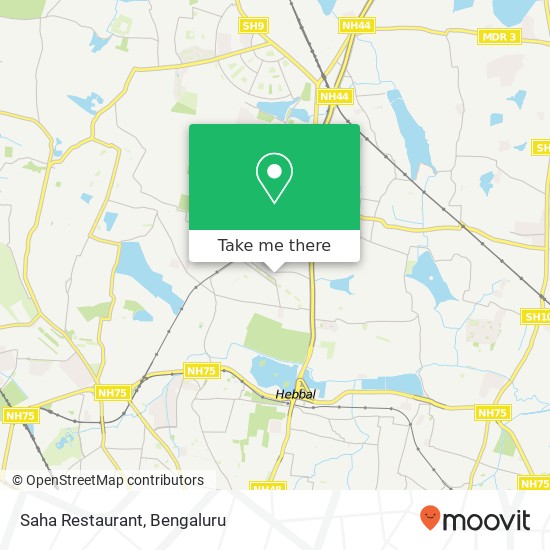 Saha Restaurant, 15th Cross Road Bengaluru 560092 KA map