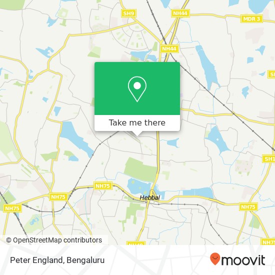 Peter England, 20th Main Road Bengaluru 560092 KA map