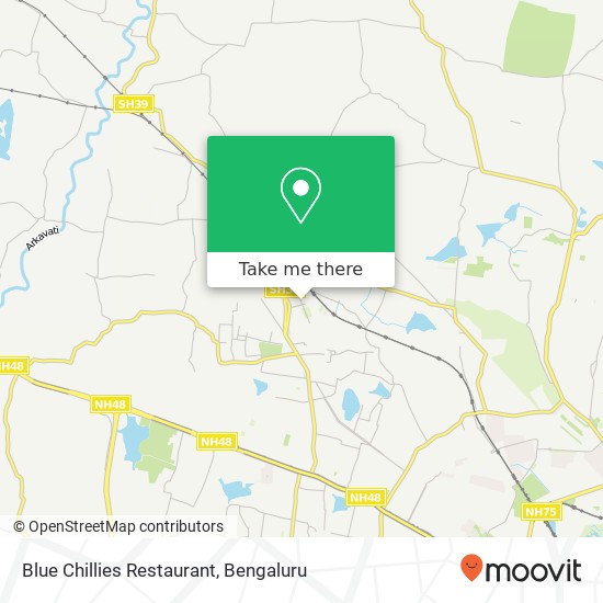 Blue Chillies Restaurant, 5th Cross Road Bengaluru 560057 KA map