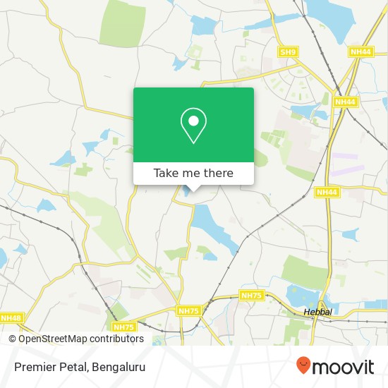Premier Petal, 3rd Cross Road Bengaluru 560097 KA map