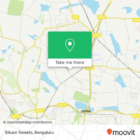 Bikanr Sweets, 1st Main Road Bengaluru 560092 KA map