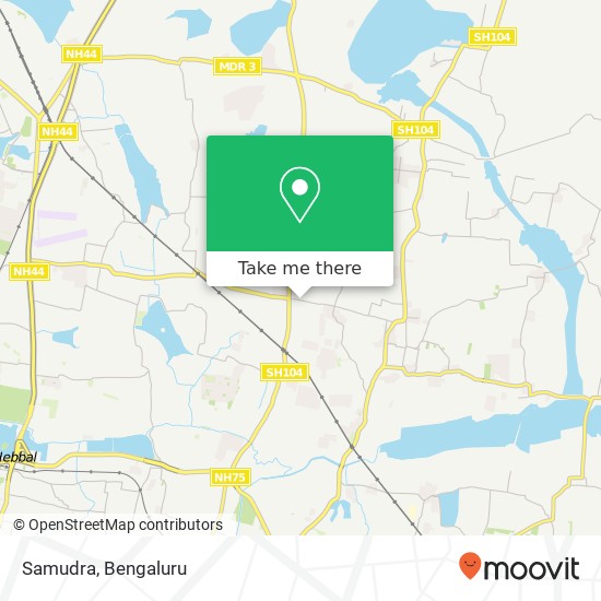 Samudra, Narayanapura Main Road Bengaluru 560077 KA map