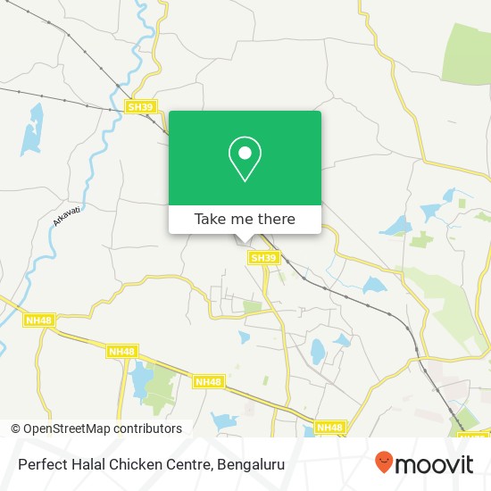 Perfect Halal Chicken Centre, Bengaluru KA map