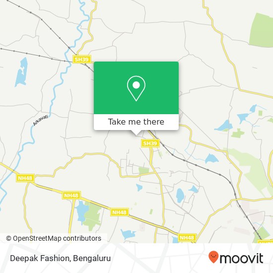 Deepak Fashion, KA map