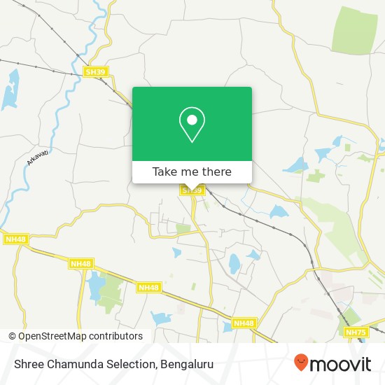 Shree Chamunda Selection, SH-39 Bengaluru KA map