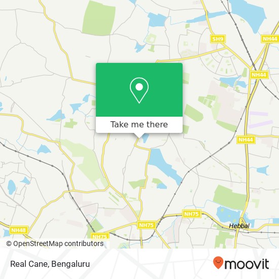 Real Cane, 5th Cross Road Bengaluru 560097 KA map
