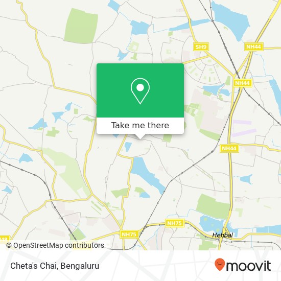 Cheta's Chai, Bengaluru 560097 KA map