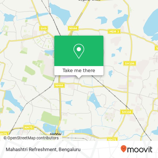 Mahashtri Refreshment, Jakkur Main Road Bengaluru 560064 KA map