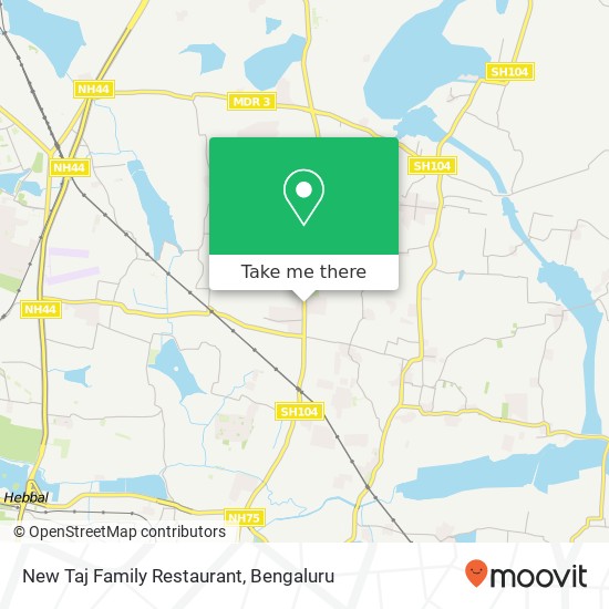 New Taj Family Restaurant, Thanisandra Main Road Bengaluru 560077 KA map