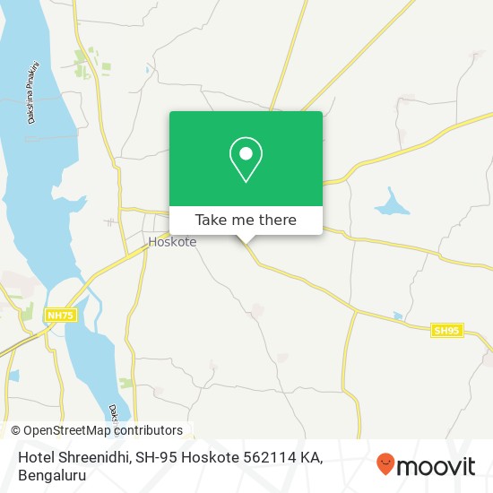 Hotel Shreenidhi, SH-95 Hoskote 562114 KA map
