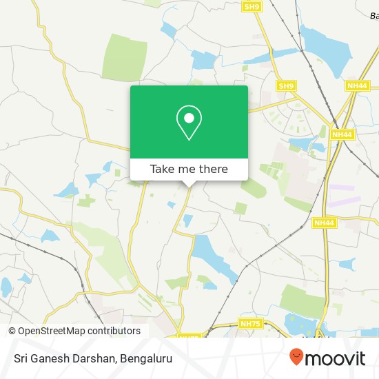 Sri Ganesh Darshan, Vidyaranyapura Main Road Bengaluru 560097 KA map