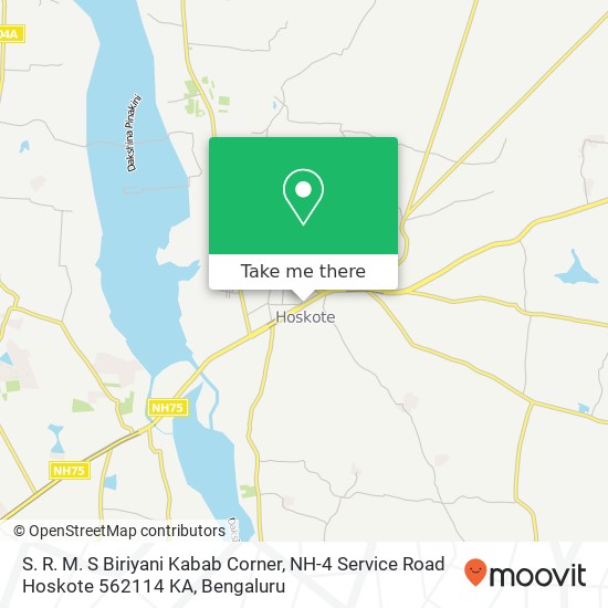 S. R. M. S Biriyani Kabab Corner, NH-4 Service Road Hoskote 562114 KA map