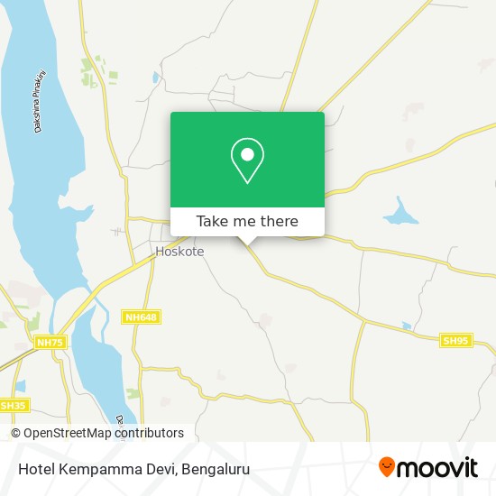 Hotel Kempamma Devi map