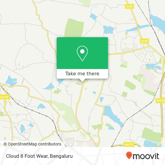 Cloud 8 Foot Wear, Singapura Main Road Bengaluru KA map