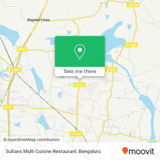 Sultans Multi Cuisine Restaurant, 80 FT Road Bengaluru 560077 KA map