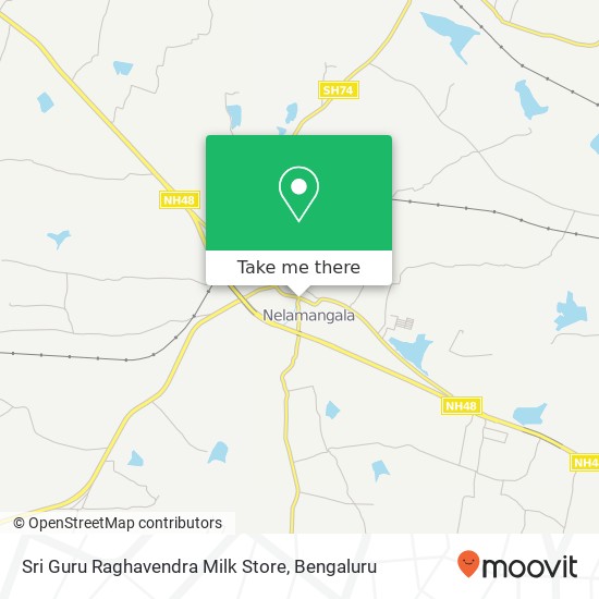 Sri Guru Raghavendra Milk Store, Sondekkoppa Road Nelamangala 562123 KA map