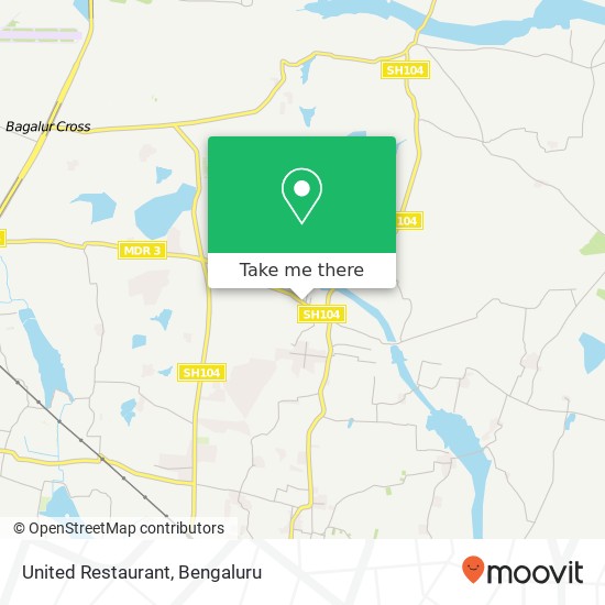 United Restaurant, Hennur Bagalur Main Road Bengaluru 562149 KA map