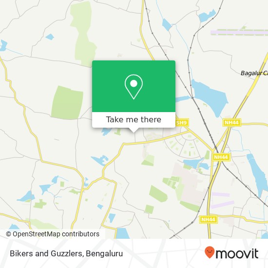 Bikers and Guzzlers, 1st A Main Road Bengaluru 560064 KA map