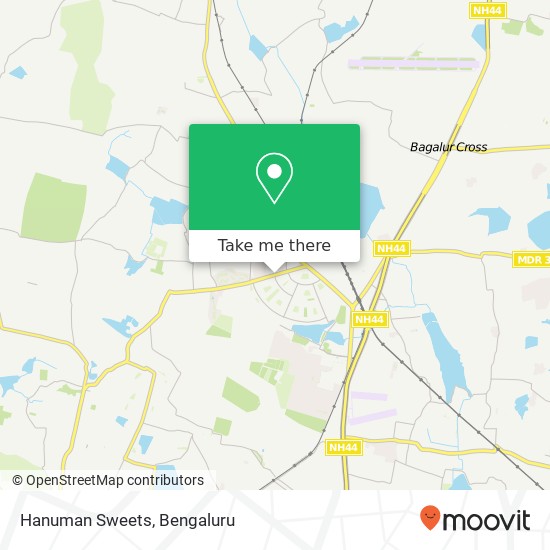 Hanuman Sweets, Yelahanka New Town Road Bengaluru 560064 KA map