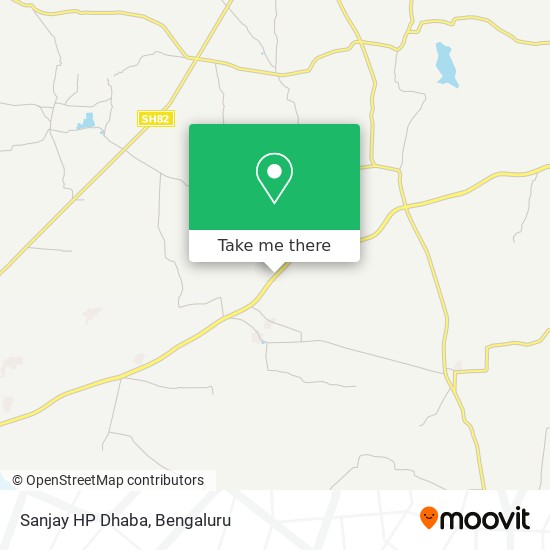 Sanjay HP Dhaba map