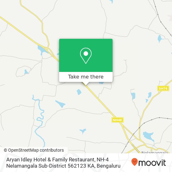 Aryan Idley Hotel & Family Restaurant, NH-4 Nelamangala Sub-District 562123 KA map