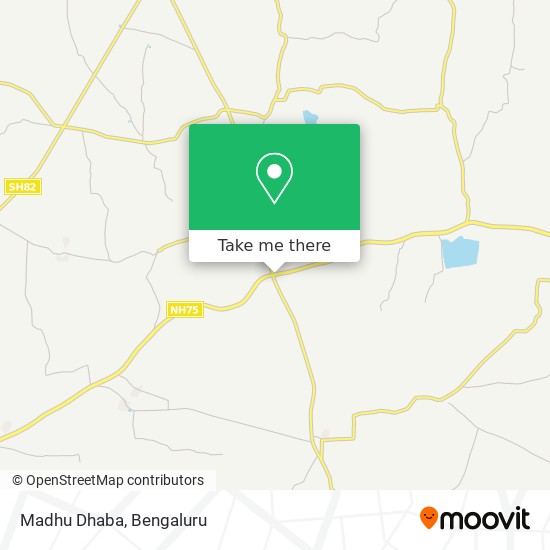 Madhu Dhaba map