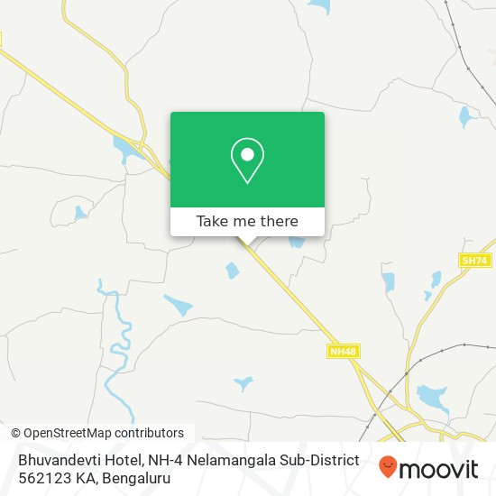 Bhuvandevti Hotel, NH-4 Nelamangala Sub-District 562123 KA map