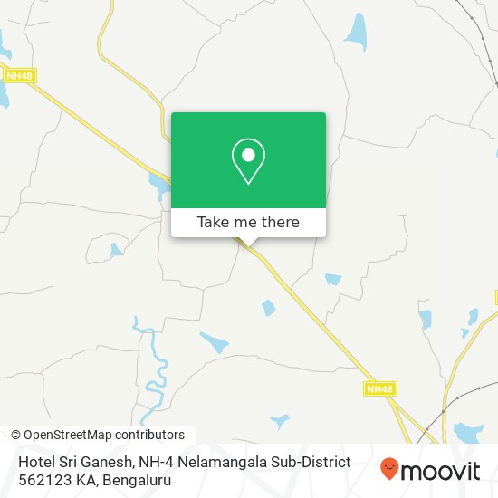 Hotel Sri Ganesh, NH-4 Nelamangala Sub-District 562123 KA map