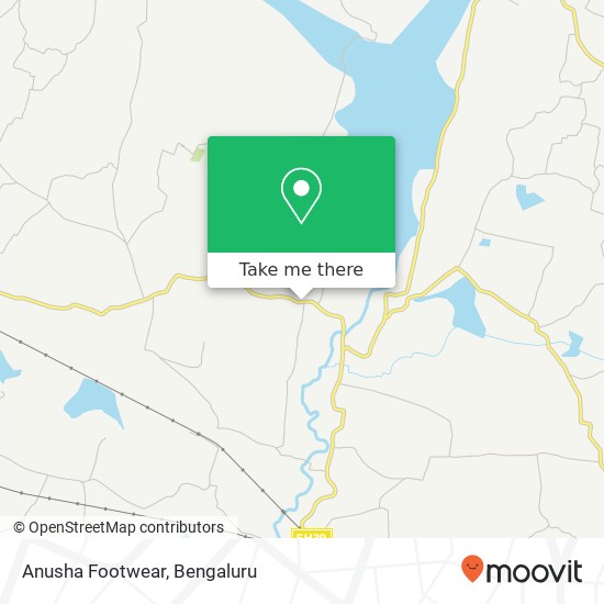 Anusha Footwear, MDR Bengaluru KA map