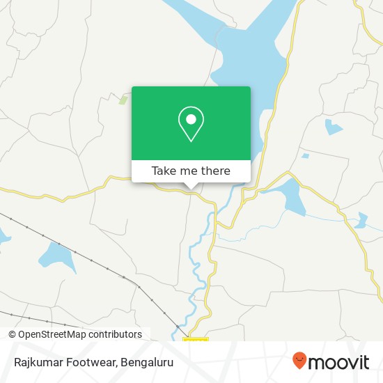 Rajkumar Footwear, Bengaluru KA map