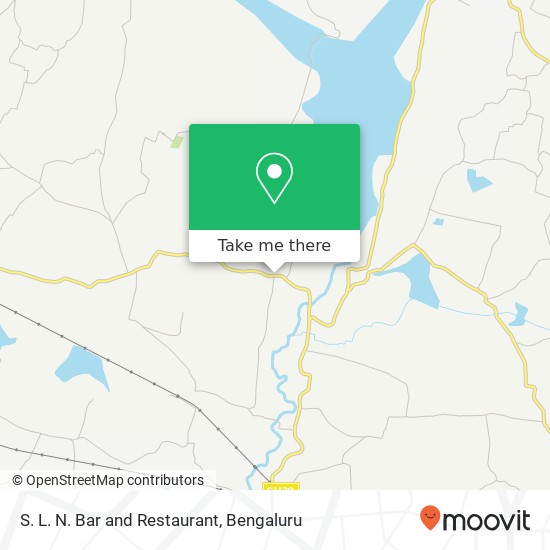 S. L. N. Bar and Restaurant, Bengaluru KA map