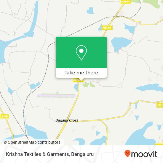 Krishna Textiles & Garments, Hosa Hally Main Road Bengaluru 562157 KA map