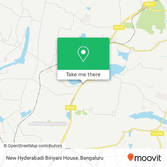 New Hyderabadi Biriyani House, Kempegowda International Airport Road Bengaluru 562157 KA map