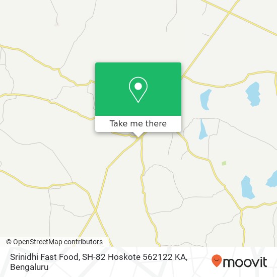 Srinidhi Fast Food, SH-82 Hoskote 562122 KA map