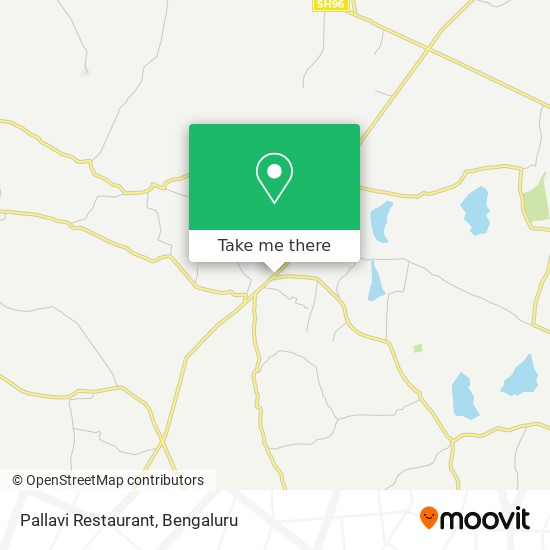 Pallavi Restaurant map