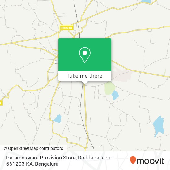 Parameswara Provision Store, Doddaballapur 561203 KA map