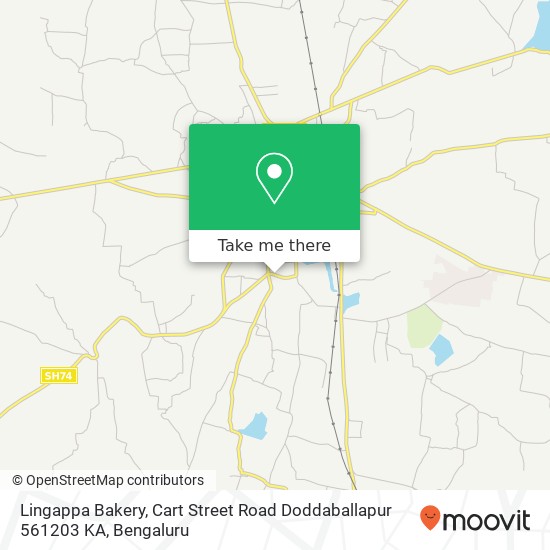 Lingappa Bakery, Cart Street Road Doddaballapur 561203 KA map