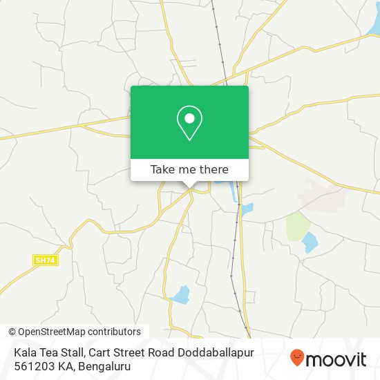 Kala Tea Stall, Cart Street Road Doddaballapur 561203 KA map