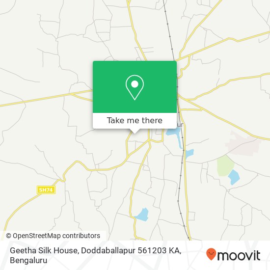 Geetha Silk House, Doddaballapur 561203 KA map