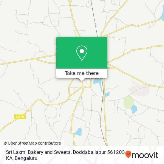 Sri Laxmi Bakery and Sweets, Doddaballapur 561203 KA map