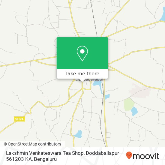 Lakshmin Venkateswara Tea Shop, Doddaballapur 561203 KA map