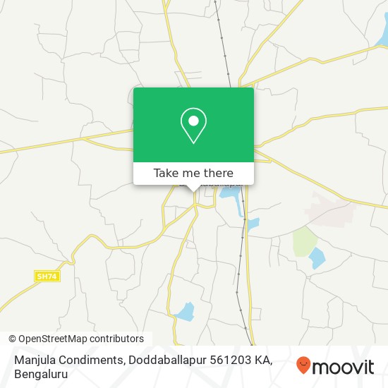 Manjula Condiments, Doddaballapur 561203 KA map