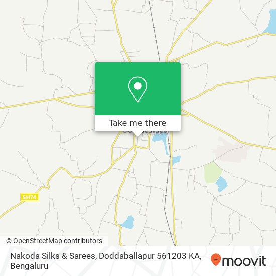 Nakoda Silks & Sarees, Doddaballapur 561203 KA map