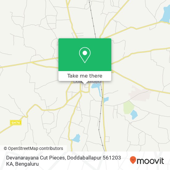 Devanarayana Cut Pieces, Doddaballapur 561203 KA map