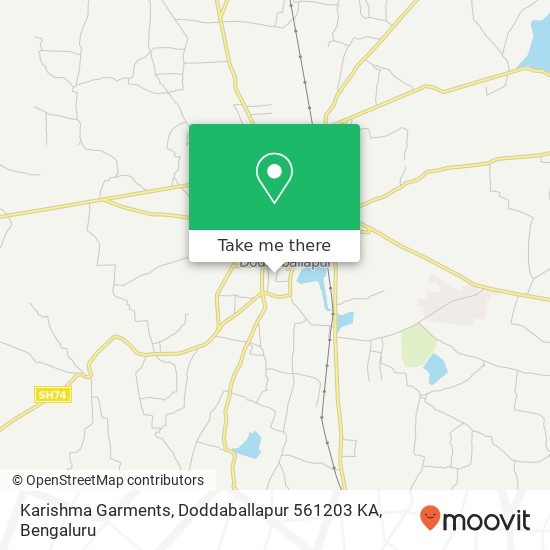 Karishma Garments, Doddaballapur 561203 KA map