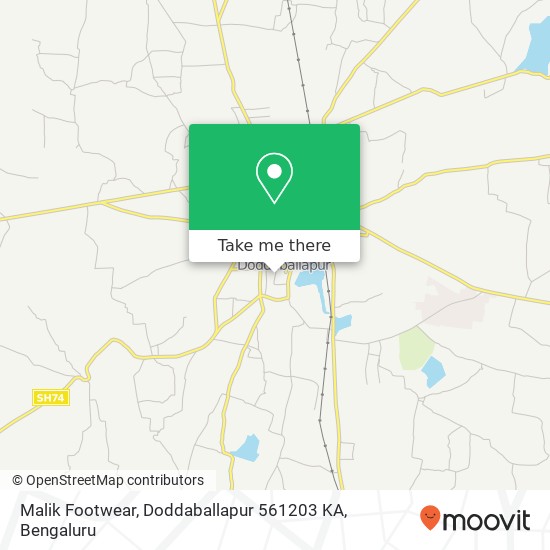 Malik Footwear, Doddaballapur 561203 KA map