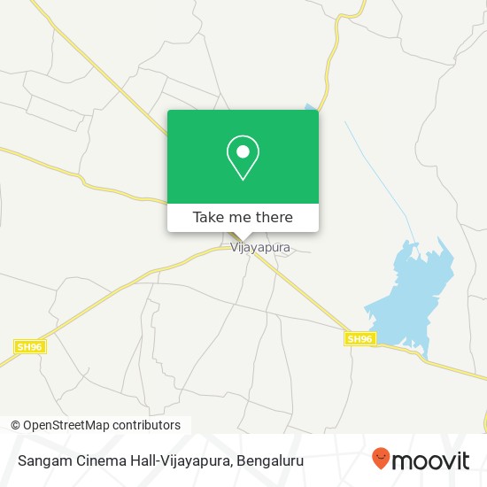 Sangam Cinema Hall-Vijayapura map